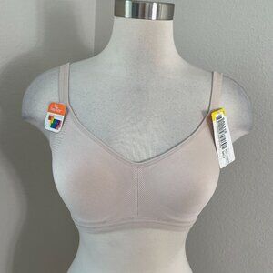 NEW Warners Womens Medium Easy Does It Wireless Comfort Bra